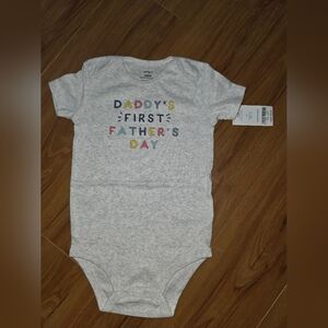 Carter's First Father's Day Onesie